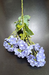 Ramură salcâm artificial albastru-lila  –  80cm